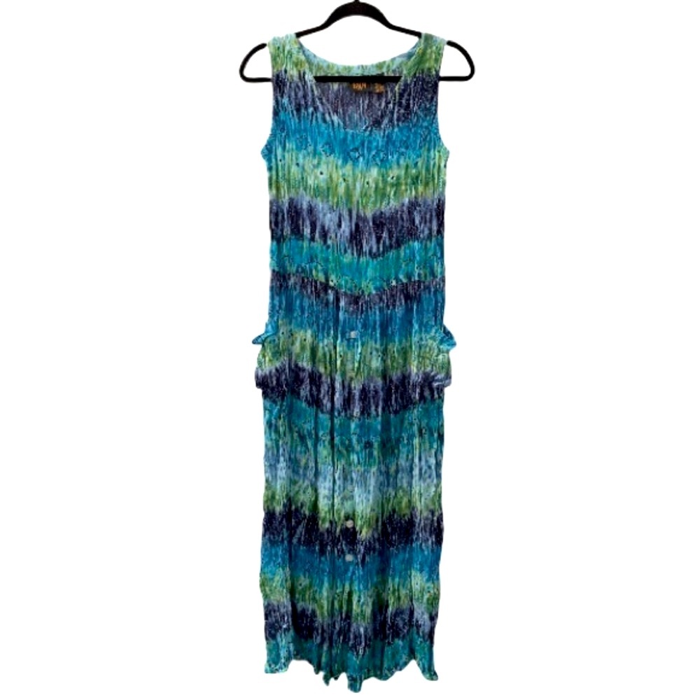 Bila Tie-Dye Sleeveless Maxi Dress